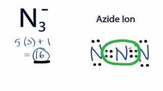 N3 Lewis Structure How to Draw the Lewis Structure for N3 [upl. by Atem]