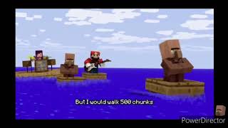 500 Chunks but every time someone says wood the video speeds up [upl. by Llerrit]