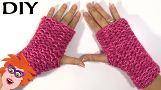 Zelf handschoenen breien op CraZKnitz breiraam [upl. by Ecidnak405]