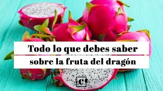 Pitaya pitahaya o fruta del dragón propiedades y beneficios [upl. by Etteb]