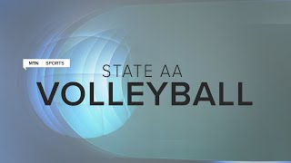 State AA volleyball No 1 Bozeman Gallatin No 2 Billings Senior headed for semifinal showdown [upl. by Aman]