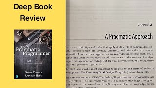 The Pragmatic Programmer Chapter 2 A Pragmatic Approach [upl. by Oswal906]