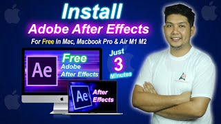 How to Install Adobe After Effects in Macbook Pro amp Air M1 M2 in 2023 [upl. by Lauter720]