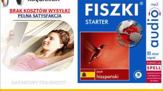 SZYBKA NAUKA HISZPAŃSKIEGO  FISZKI audio  Starter  MP3 [upl. by Eanahc]