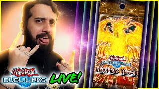 PACK OPENING AO VIVO NOVA CAIXA PHOENIX BLAZE [upl. by Ainot]