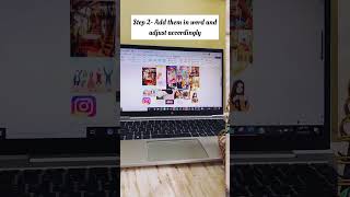 How to make Vision board 2024visionboard tutorial ✨🤍🌸visionboard shorts short trendingshorts [upl. by Isaak]