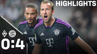 Kane makes perfect debut  Werder Bremen vs FC Bayern 04  Bundesliga Highlights [upl. by Elodia312]