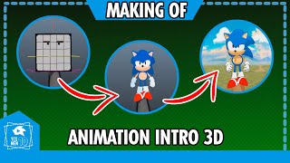 MAKING OF SONIC CD INTRO ANIMATION 3D ONLY MUSIC [upl. by Eelnayr75]