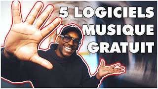 5 LOGICIELS DE MUSIQUE GRATUIT MAO [upl. by Tollmann]