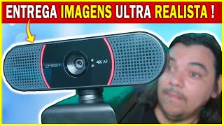 WEBCAM EMEET C960 4K  UNBOXING E TESTE [upl. by Anchie]