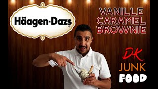 🍦🍦 COMMENT FAIRE UNE GLACE  HÄAGEN DAZS  VANILLE CARAMEL BROWNIE 🍦🍦  SANS SORBETIERE [upl. by Akit]