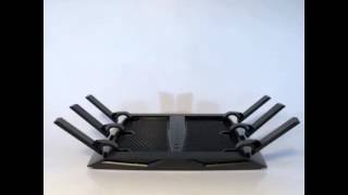 The new Netgear Nighthawk x6 AC3200 Triband wifi Router [upl. by Joacima]