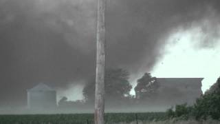 6202011 Bradshaw Nebraska Epic Tornado Footage [upl. by Samuela]