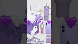 Stella music artist hiphop dance purple pinkasthetic musicgenre preppy fallaesthetic [upl. by Hort746]