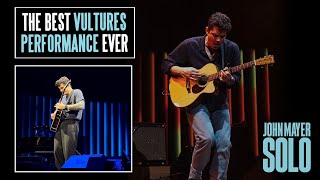 John Mayers Insane Version Of Vultures With A Looped Guitar Solo  John Mayer Solo Tour [upl. by Lledrev]