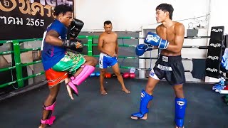 ISHOWSPEED vs PRO MUAY THAI FIGHTER [upl. by Reave795]