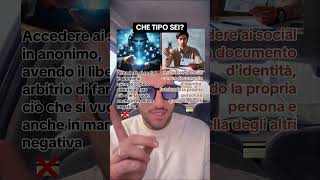 Documento sui social o no Che tipo sei 17 shorts [upl. by Odilia]