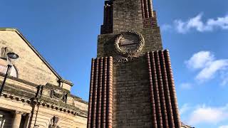 Stoke town hall  history street art mychannel explore citytour stokeontrent walkingtour uk [upl. by Sigismond205]