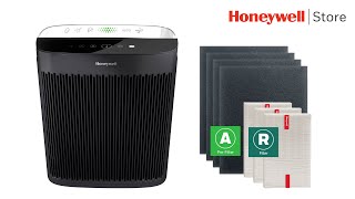 How to Change Filters for Honeywell HPA5300 Air Purifier  HEPA and Prefilter Replacement [upl. by Loreen]