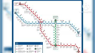 Hyderabad Metro Map Explained by AI Key Routes and Stations [upl. by Florie]