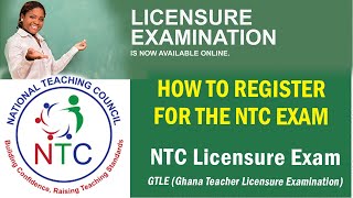 How to Register for NTC Exam  Teacher Licensure Examination [upl. by Zak961]