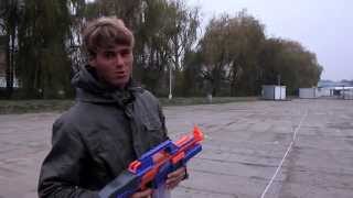 Nerf Rapidstrike Votage Mod Blasterparts  Test odległości range test  nerfotekapl [upl. by Upali]