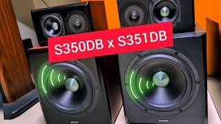 Edifier S350DB vs S351DB  vídeo simples [upl. by Jolyn]