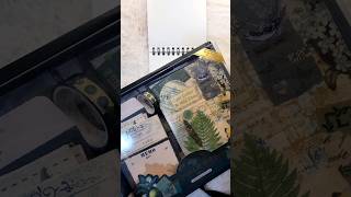 ASMR Journal with me  Woods🌳🫶✨️ shorts asmr journal scrapbooking [upl. by Nanek]