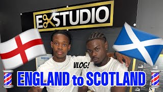 ENGLAND TO SCOTLAND JUST FOR HAIRCUT💈🔥🔥vlog feat cutbynala [upl. by Elocim875]