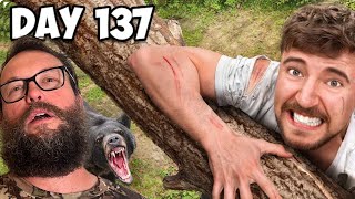 I Survived 137 Days on a MrBeast Challenge [upl. by Richlad686]