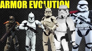 Evolution of CLONE TROOPER Armor Star Wars Analysis [upl. by Matazzoni829]