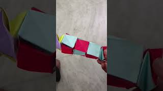 Foldable cube chain 100 likes for tutorial [upl. by Olds996]