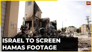 Israel To Screen Uncensored Hamas Footage Today To Fight Holocaust DenialLike Phenomenon [upl. by Labors]