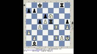 Portisch Lajos vs Lotfy Abdel Rahman1  Moscow Chess Olympiad Qual D 1956 Russia [upl. by Hsirt]