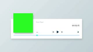 line audio aspect rum  mp3 video effects  cd player green screen  music player template [upl. by Frydman124]