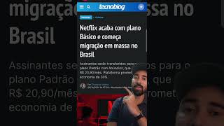 Netflix é especialista em deixar os clientes insatisfeitos streaming pirataria anuncio [upl. by Ellasal]