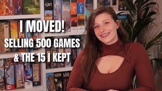 I Moved Selling 500 Board Games amp The 15 I Kept [upl. by Huai825]