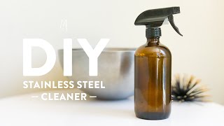 Make your own stainless steel cleaner [upl. by Forta345]