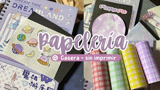 ✨🌿Papelería casera sin imprimir  Pt 4 🌻🍃 [upl. by Dotti309]