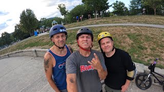 Riding bmx with legends [upl. by Zalucki395]