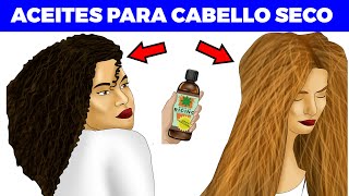 6 MEJORES ACEITES PARA CABELLO SECO y Maltratado 💜 TRATAMIENTO CASERO PARA UN PELO LARGO Y SANO [upl. by Gibson]