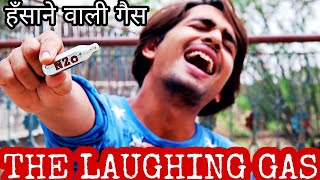 Trying Laughing Gas For First Time  IN HINDI [upl. by Eiwoh]