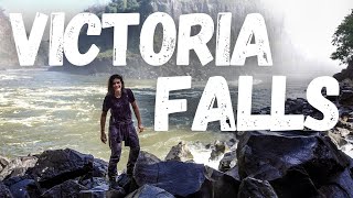 A DAY ALONE AT THE FAMOUS VICTORIA FALLS NATURAL WONDER OF THE WORLD S2EP17 [upl. by Richel]