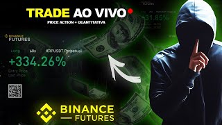 Como Operar na BINANCE na PRÁTICA  TRADE AO VIVO em CONTA REAL [upl. by Ingold]