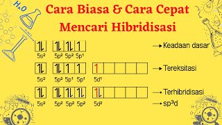 HIBRIDISASICaraCepatCaraSekolah [upl. by Ayaros100]