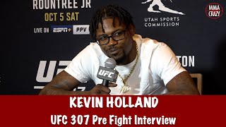 Kevin Holland rips Joaquin Buckley “Its not BEEF That motherfer is CHICKEN”  UFC 307 [upl. by Plunkett]