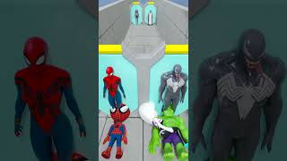 Kiss Run Hulk vs Spiderman In Barry Prison gta shorts [upl. by Edmonda]