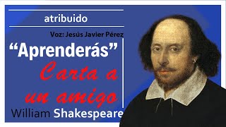 quotAprenderásquot de William Shakespeare Atribuido [upl. by Nomelif]