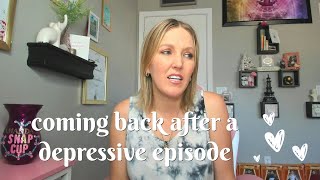 Coming Back to Life After A Depressive Episode VLOG [upl. by Bamford622]