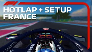 Hotlap France 11990  SETUP  F1 MOBILE RACING [upl. by Nnaylloh]